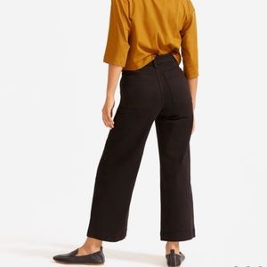 Everlane Wide Leg Jeans Cropped
